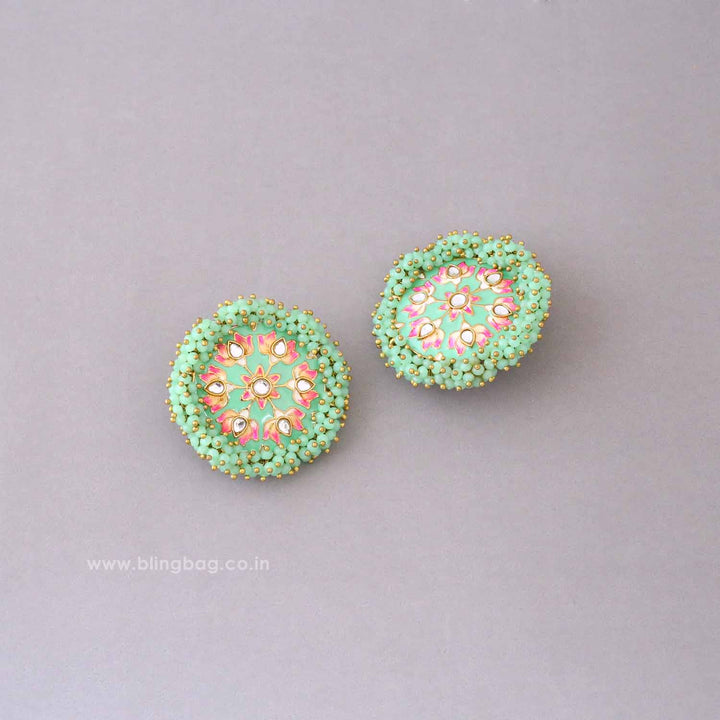 Mint Nakul Studs - EOSS