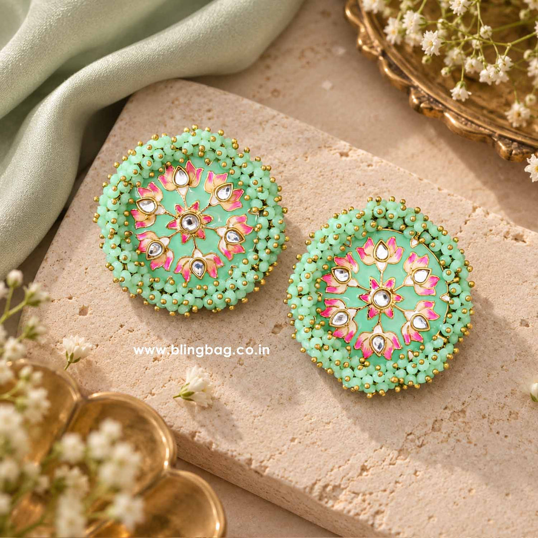 Mint Nakul Studs - EOSS