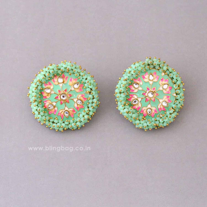 Mint Nakul Studs - EOSS