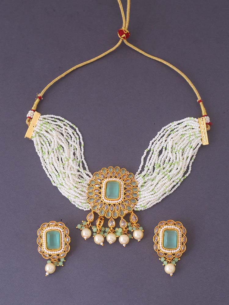 Mint Nazia Jewellery Set