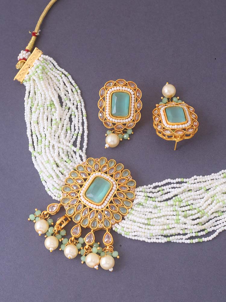 Mint Nazia Jewellery Set