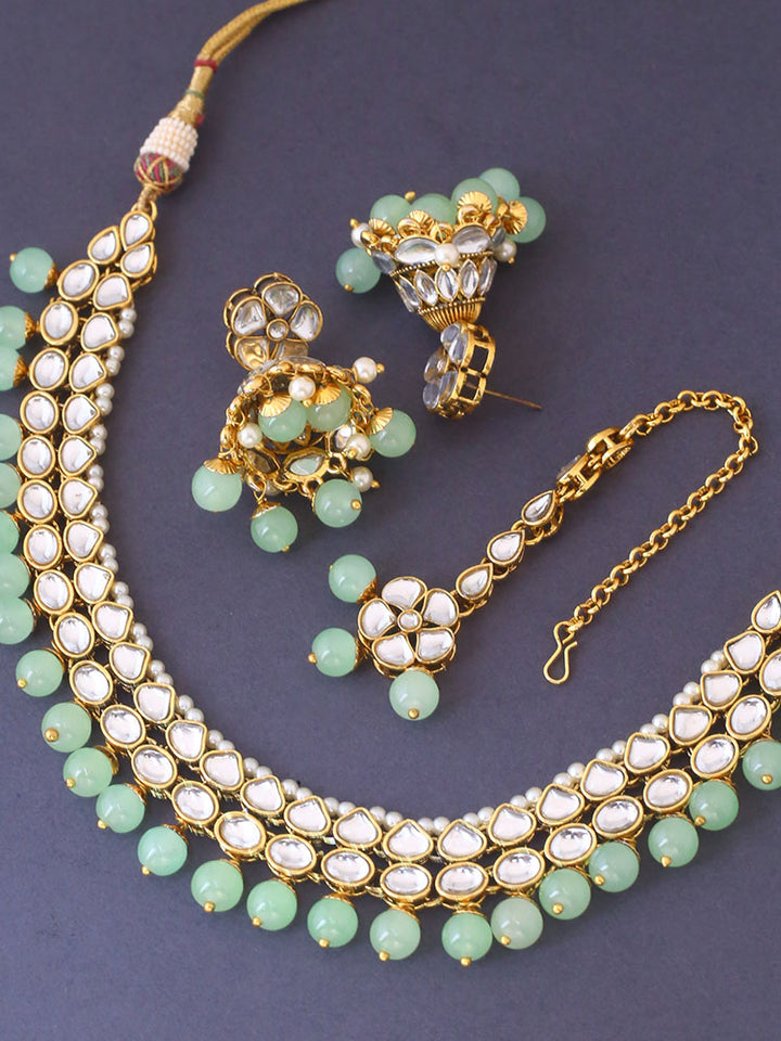Mint Nihara Jewellery Set