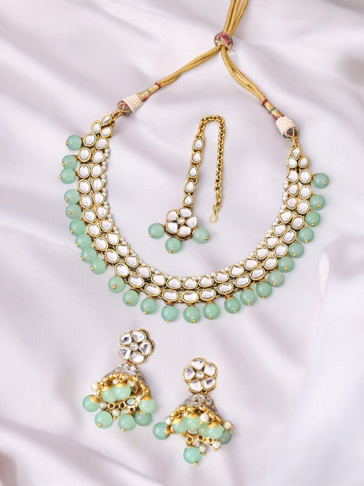 Mint Nihara Jewellery Set