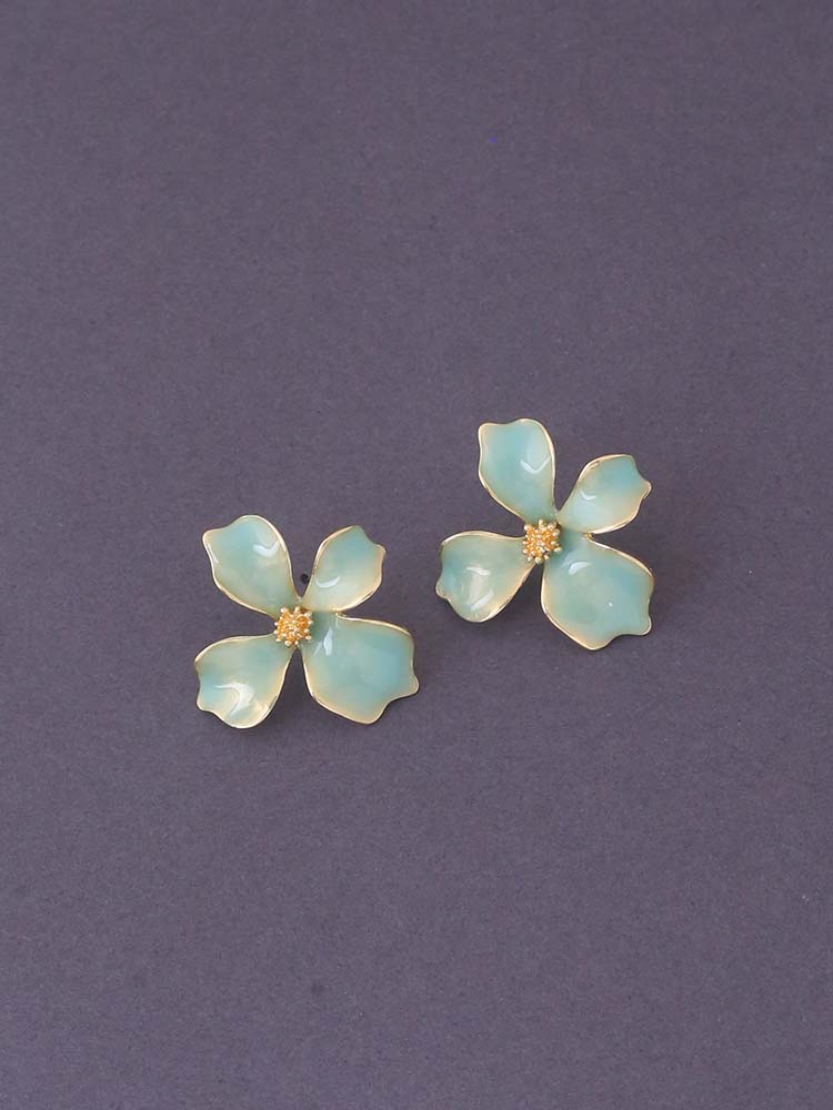 Mint Rhone Studs