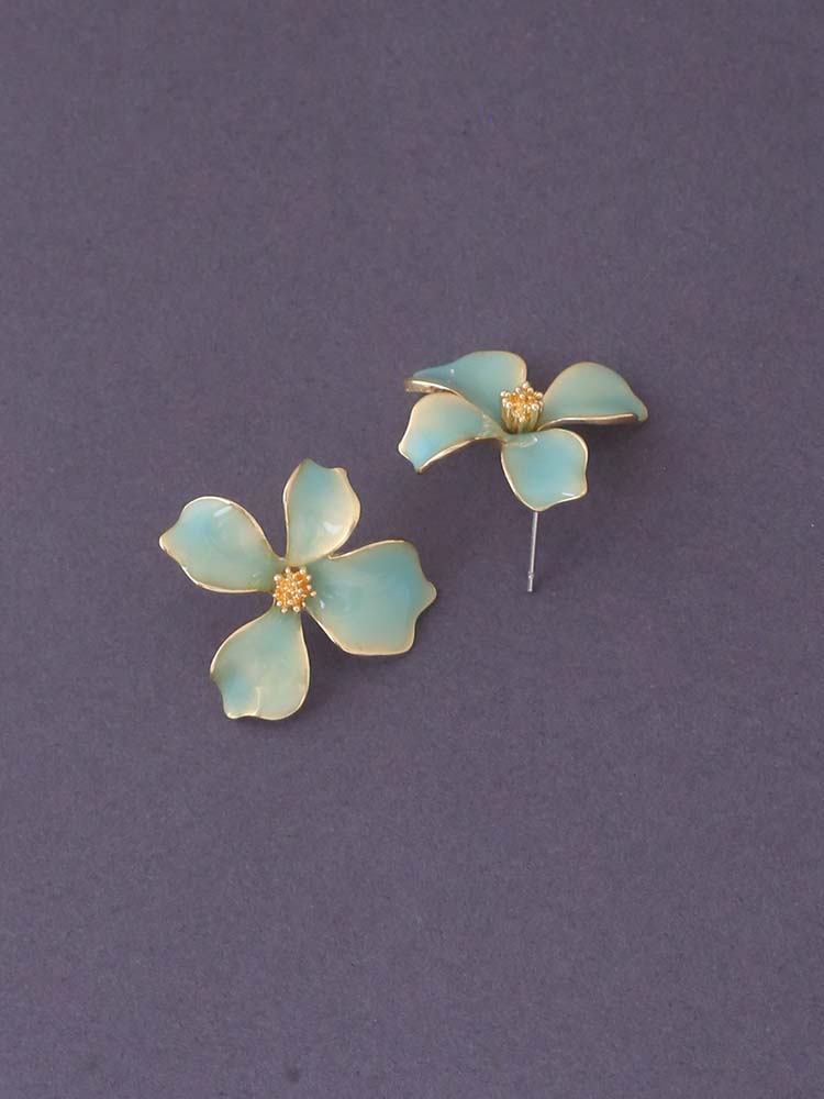 Mint Rhone Studs