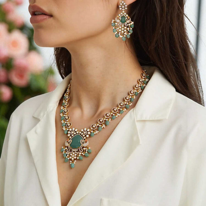 Mint Rosabelle Victorian Jewellery Set - New Arrival