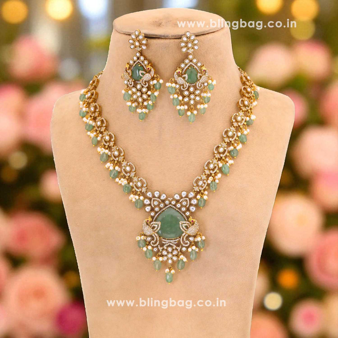 Mint Rosabelle Victorian Jewellery Set - New Arrival