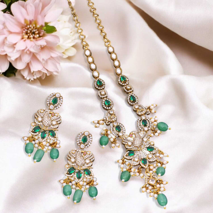 Mint Runia Victorian Jewellery Set - New Arrival