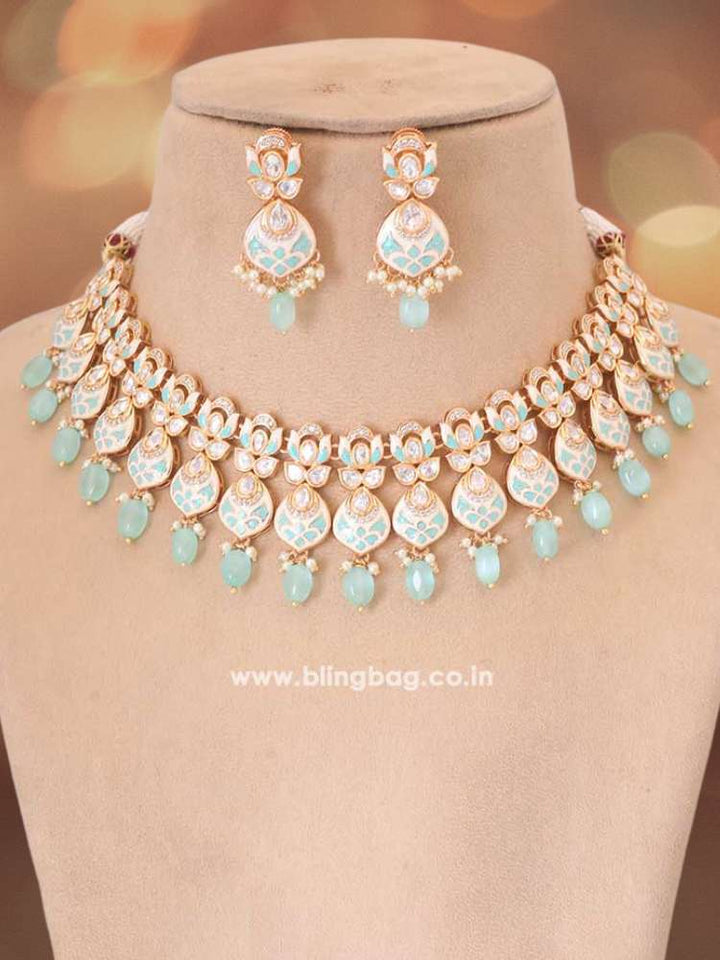 Mint Siddhama Meena Jewellery Set