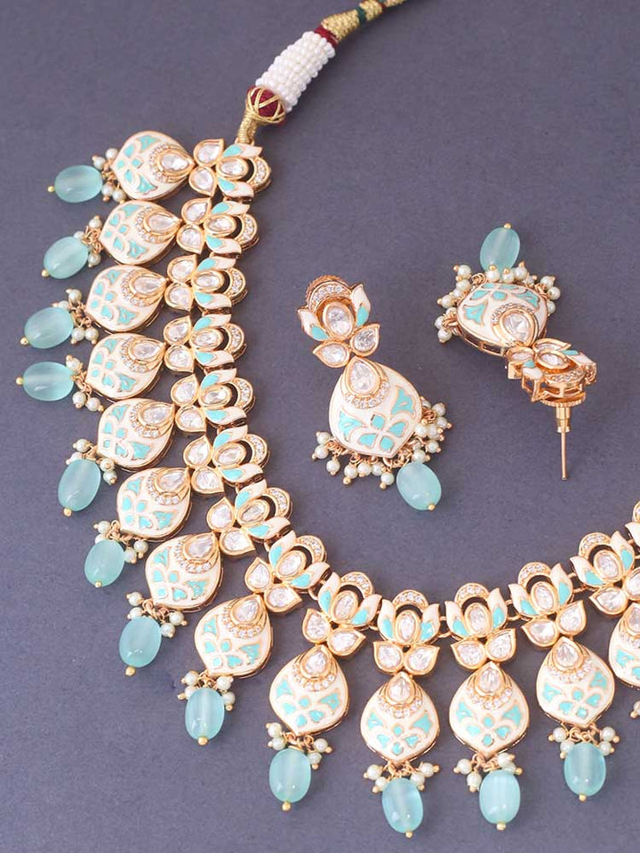 Mint Siddhama Meena Jewellery Set