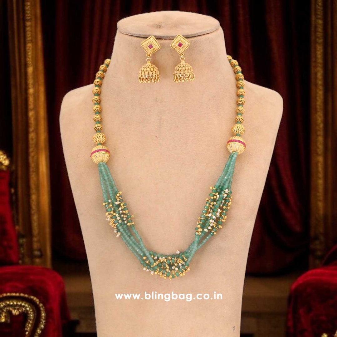 Mint Svara Antique Rajwadi Set