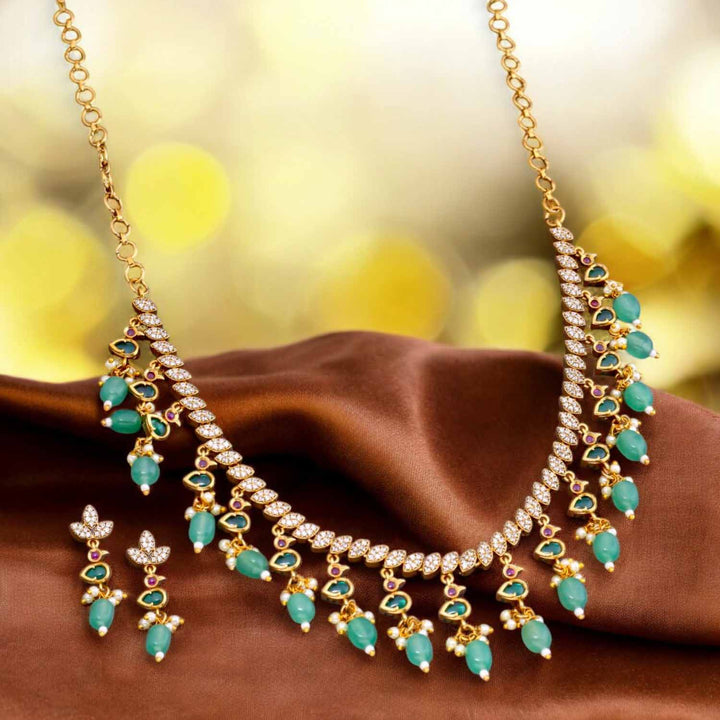 Mint Tashree Antique Jewellery Set - New Arrival