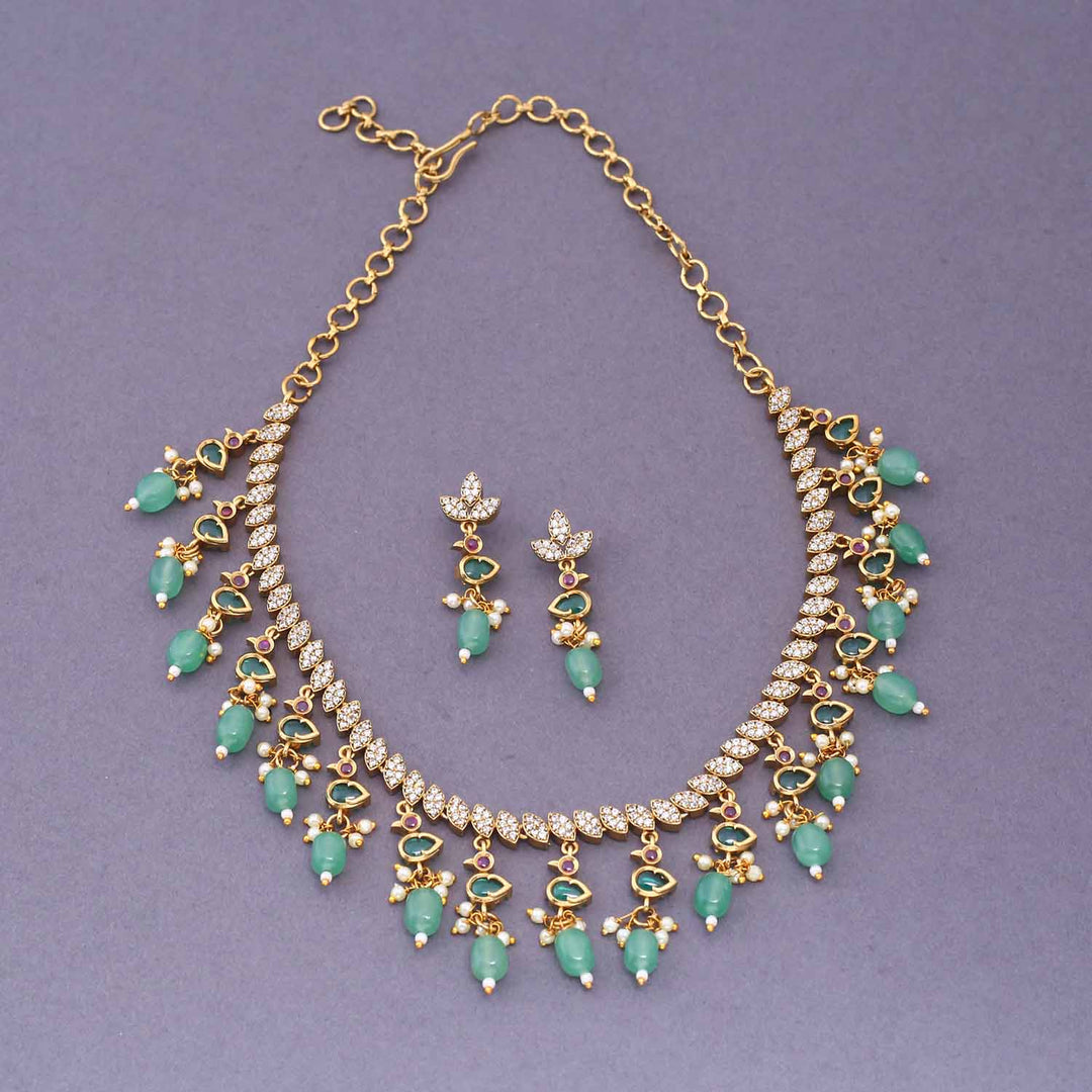 Mint Tashree Antique Jewellery Set - New Arrival