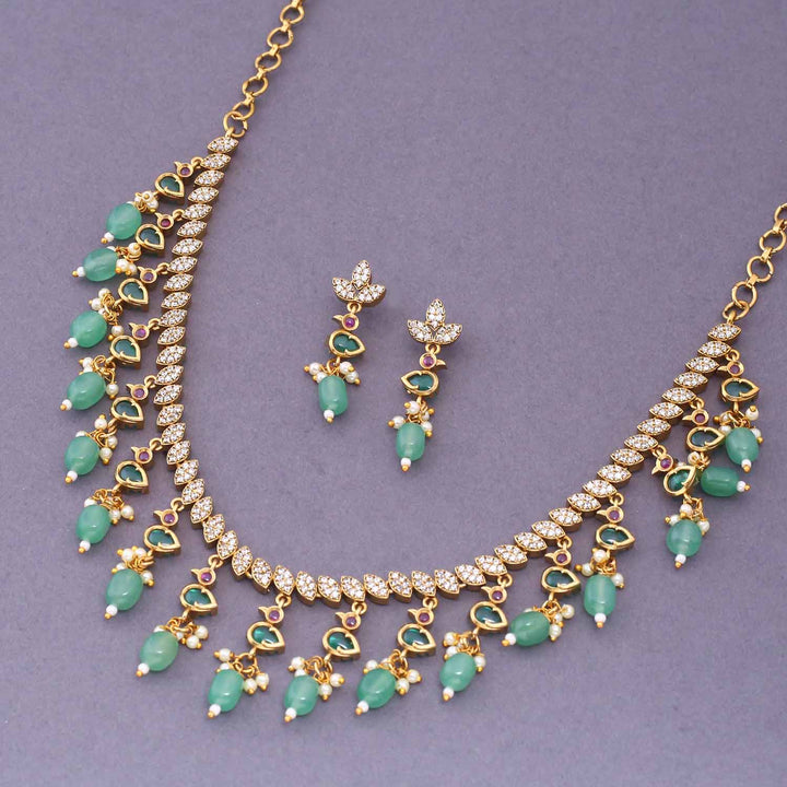 Mint Tashree Antique Jewellery Set - New Arrival