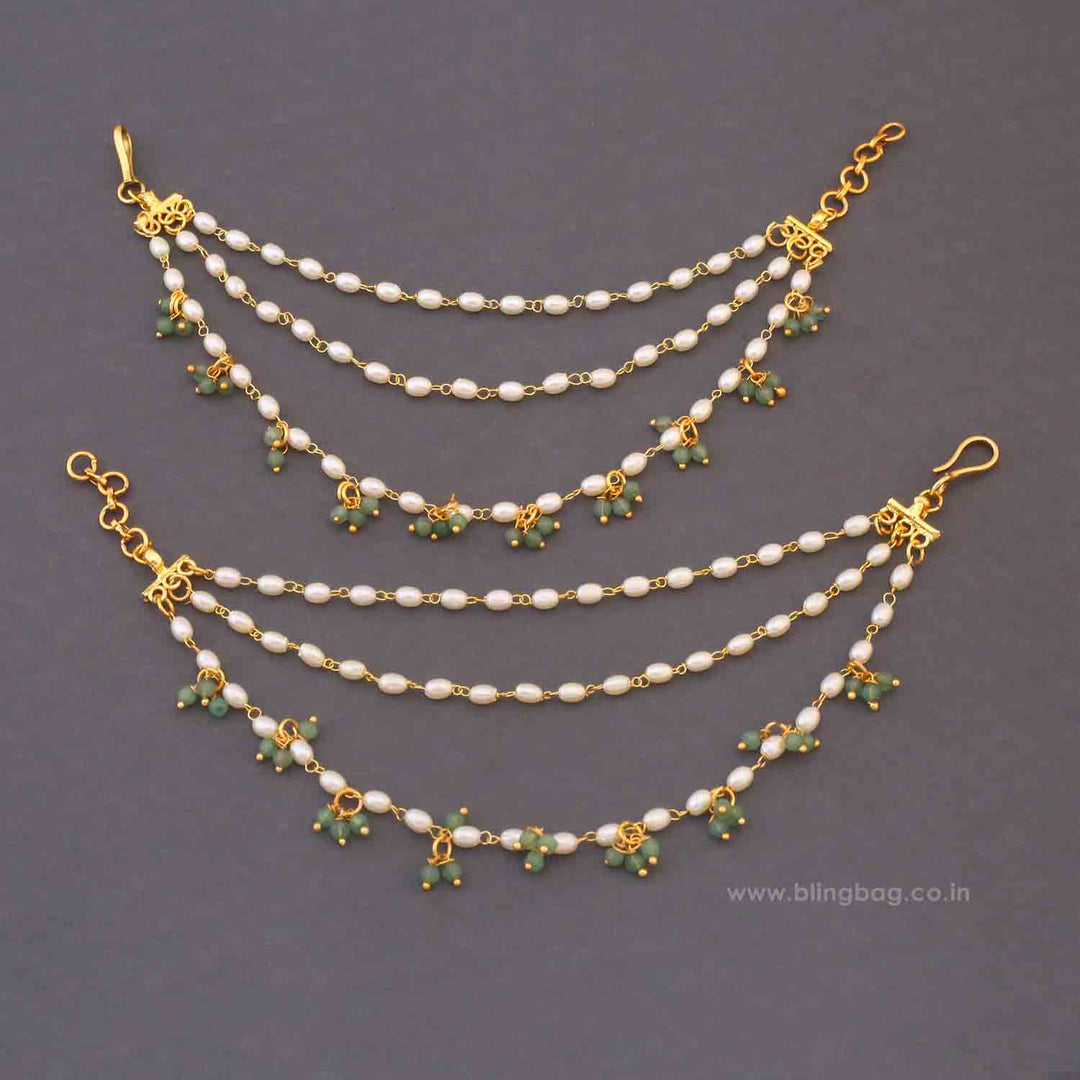 Mint Tejaswini Antique Ear Chain