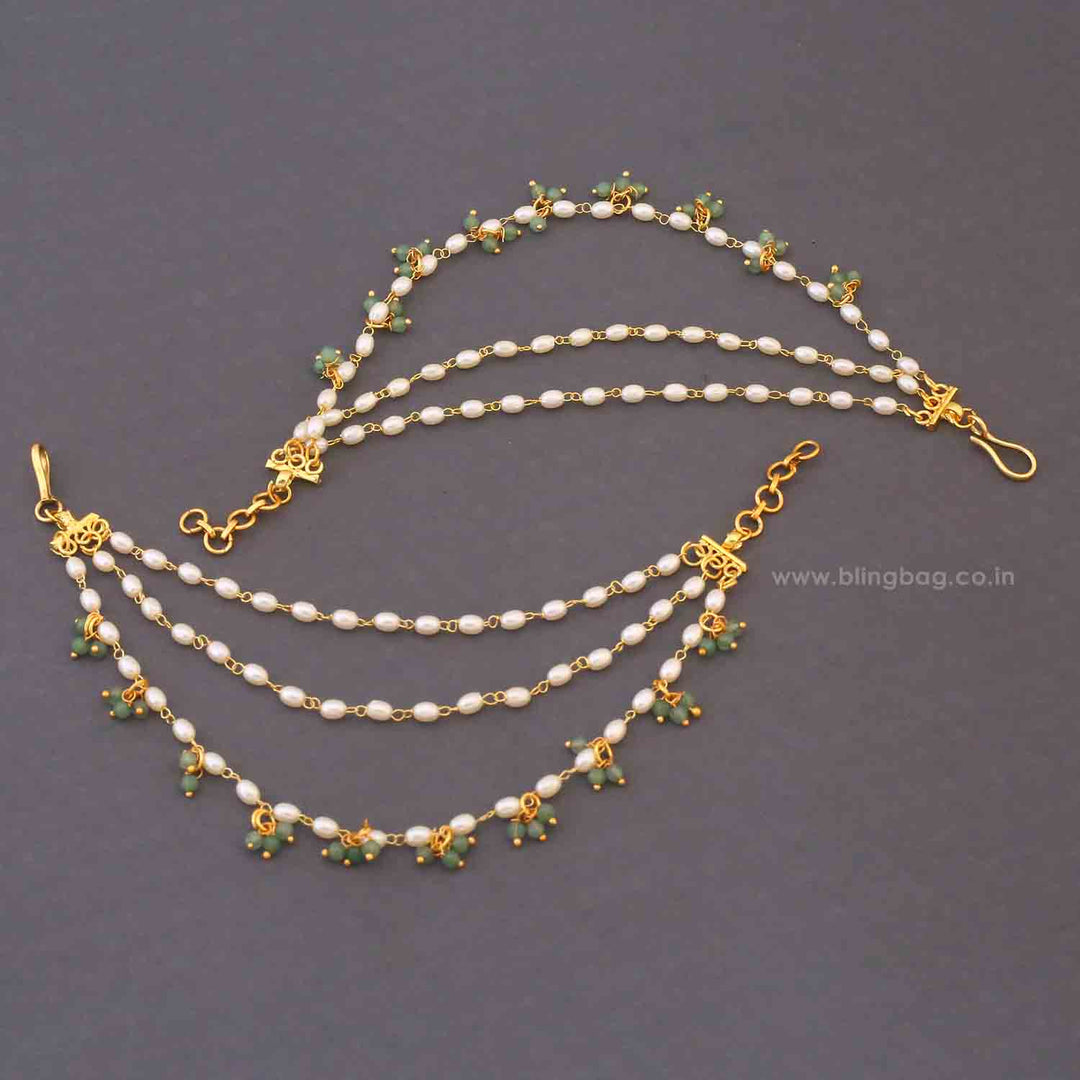 Mint Tejaswini Antique Ear Chain