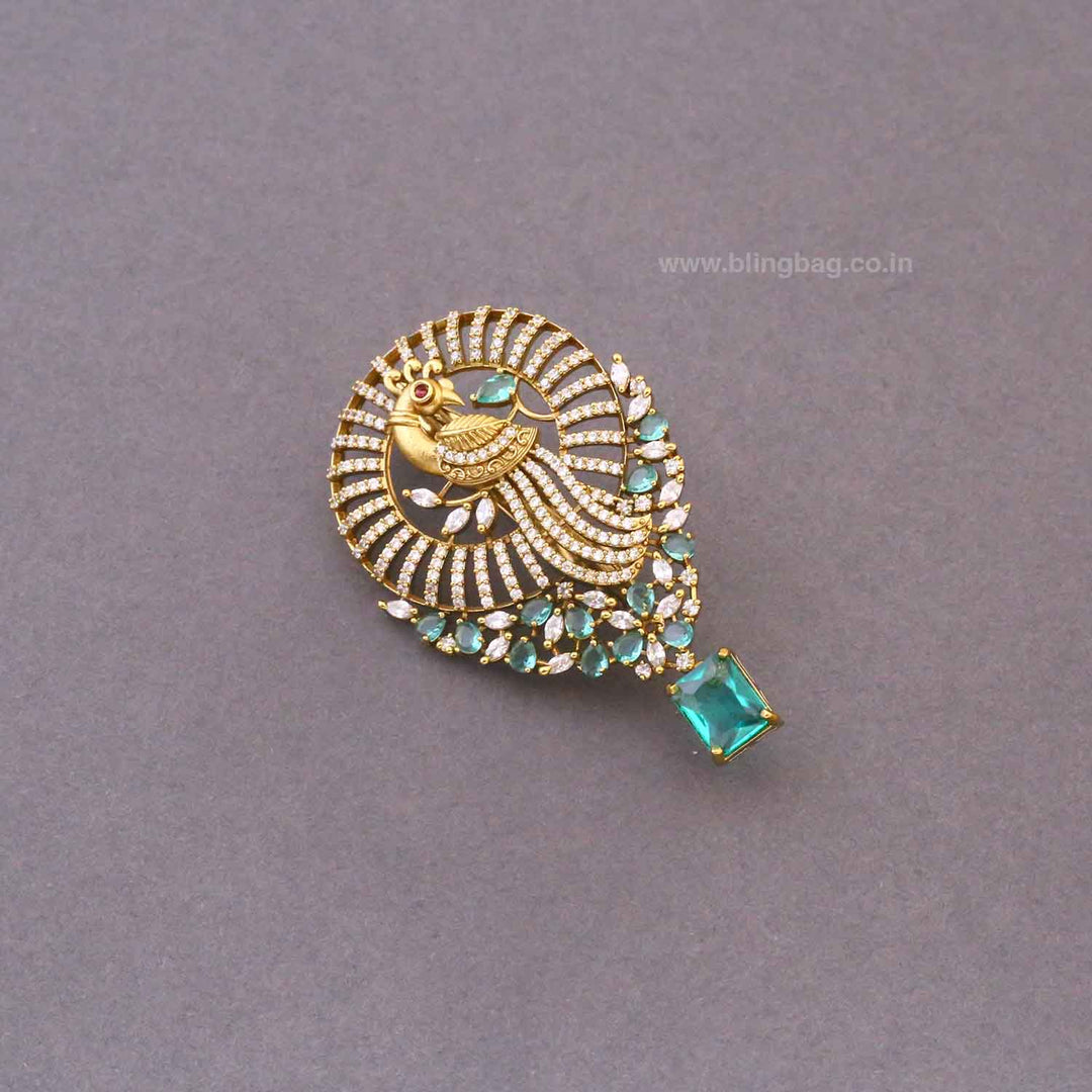 Rama Vintage Peacock Brooch