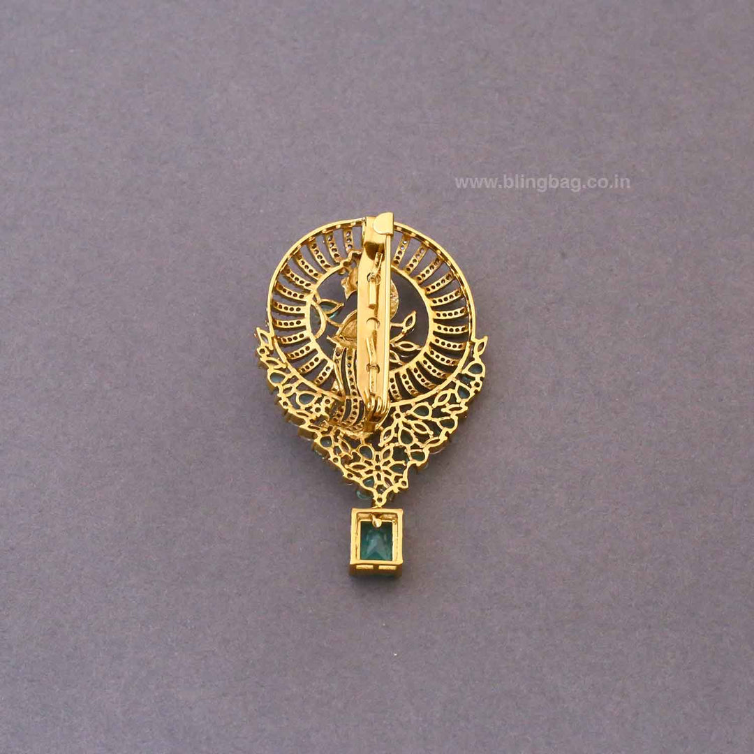 Rama Vintage Peacock Brooch