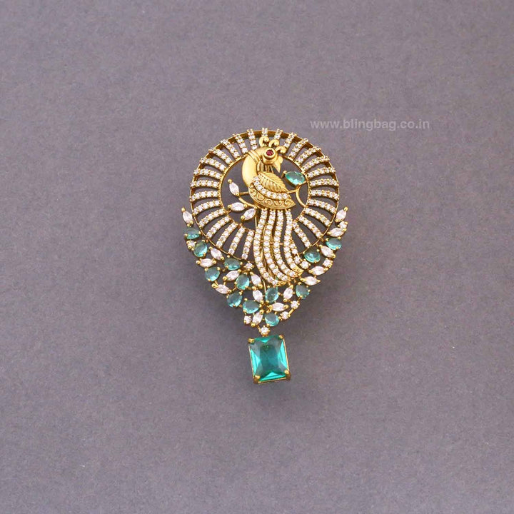 Rama Vintage Peacock Brooch