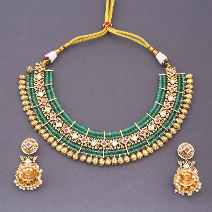 Mint Yavvi Antique Rajwadi Set