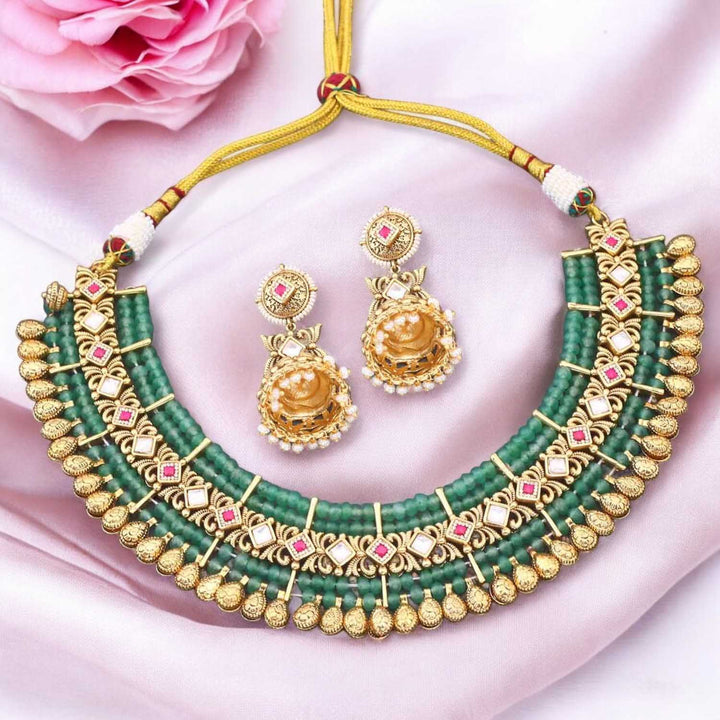 Mint Yavvi Antique Rajwadi Set