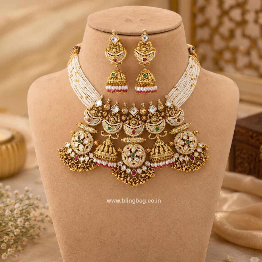 Multicolor Aaratrika Rajwadi Set