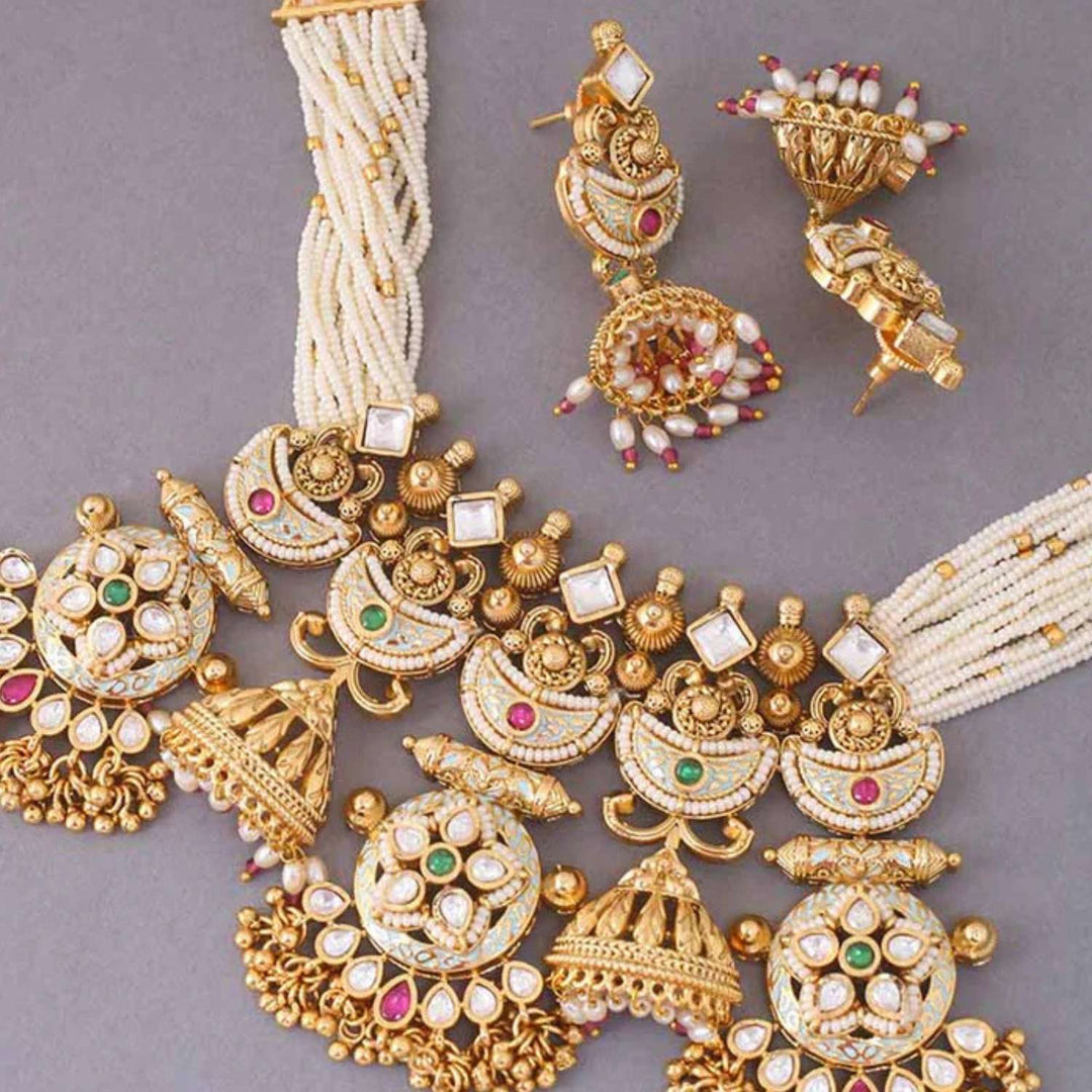 Multicolor Aaratrika Rajwadi Set