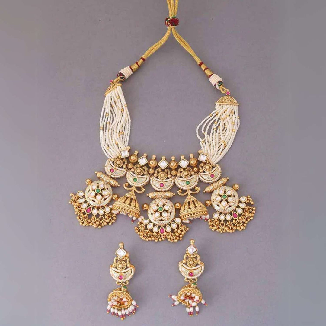 Multicolor Aaratrika Rajwadi Set