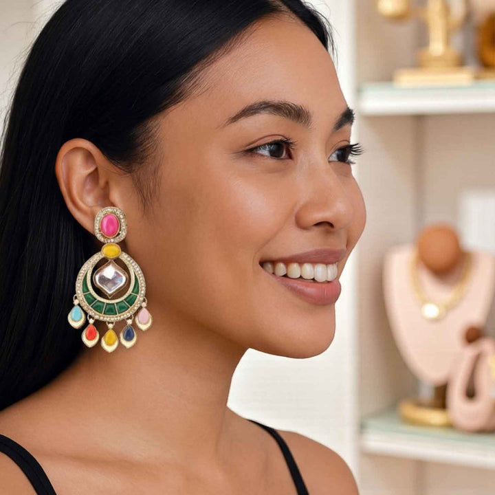 Multicolor Aashika Chaandbalis