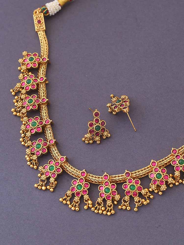 Multicolor Aashirya Jewellery Set