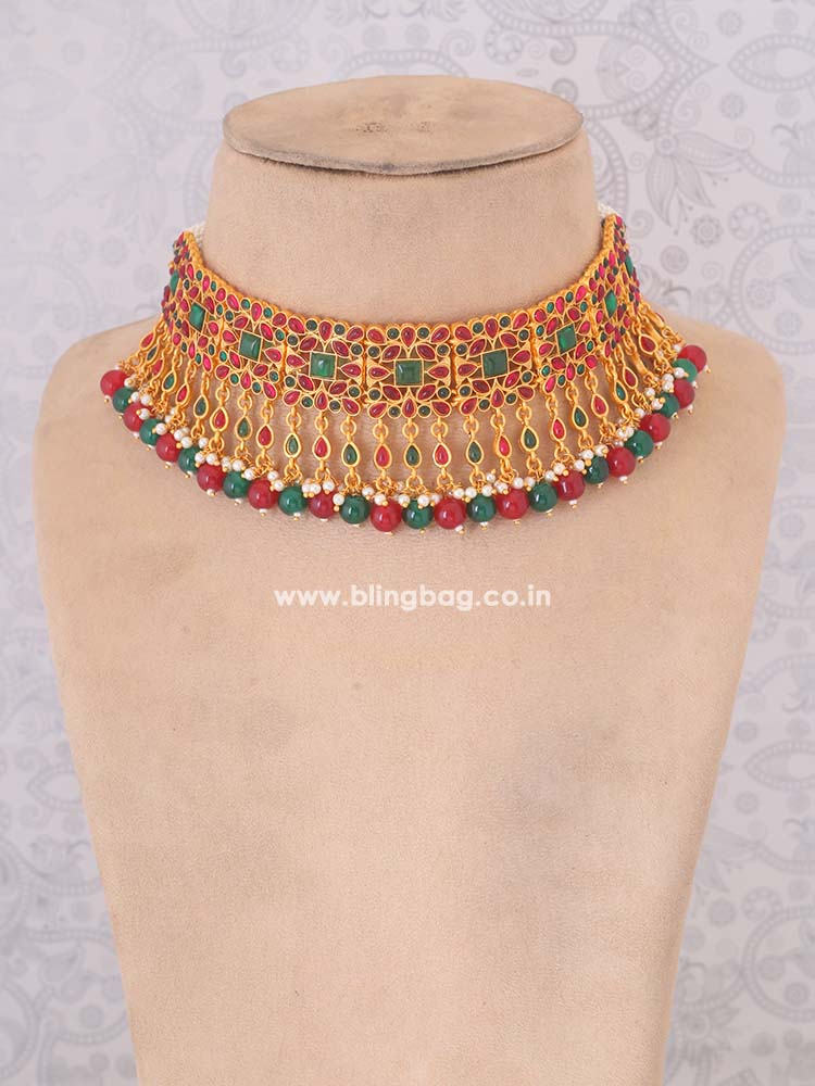 Multicolor Aavani Jewellery Set