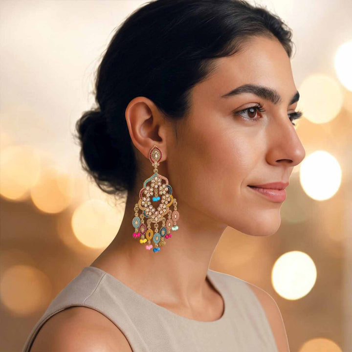 Multicolor Aayushi Chaandbalis