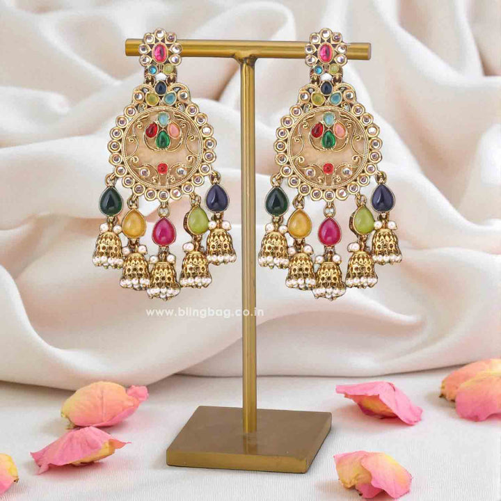 Multicolor Abhitha Danglers