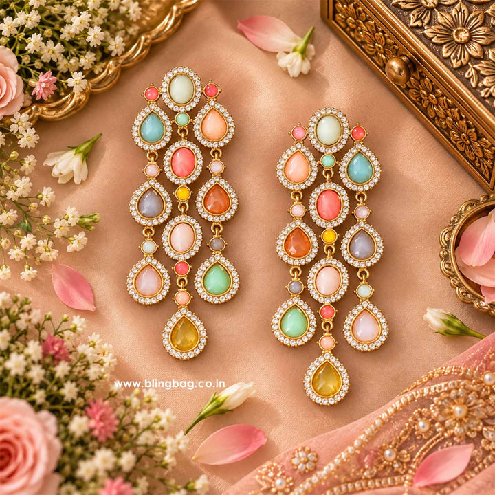 Multicolor Adishry Danglers