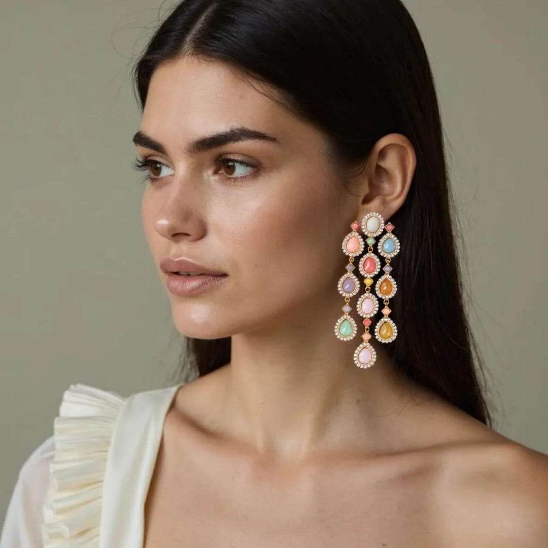 Multicolor Adishry Danglers