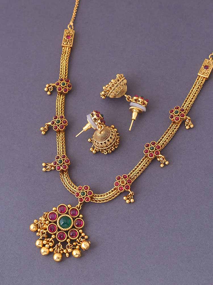Multicolor Aditri Jewellery Set