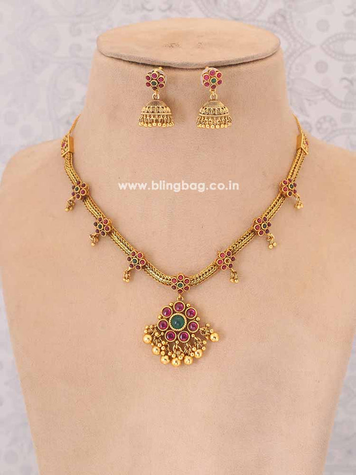 Multicolor Aditri Jewellery Set