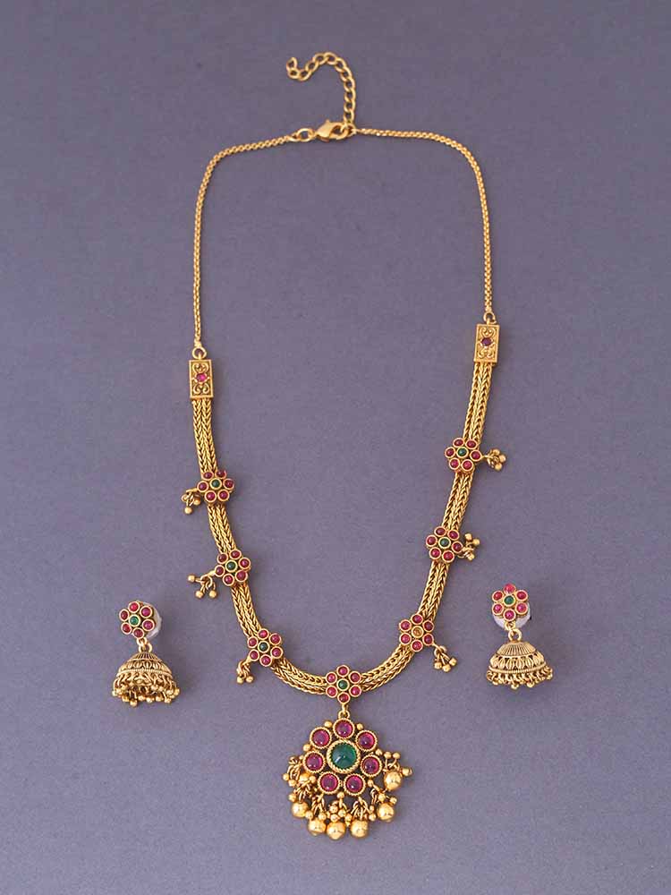 Multicolor Aditri Jewellery Set