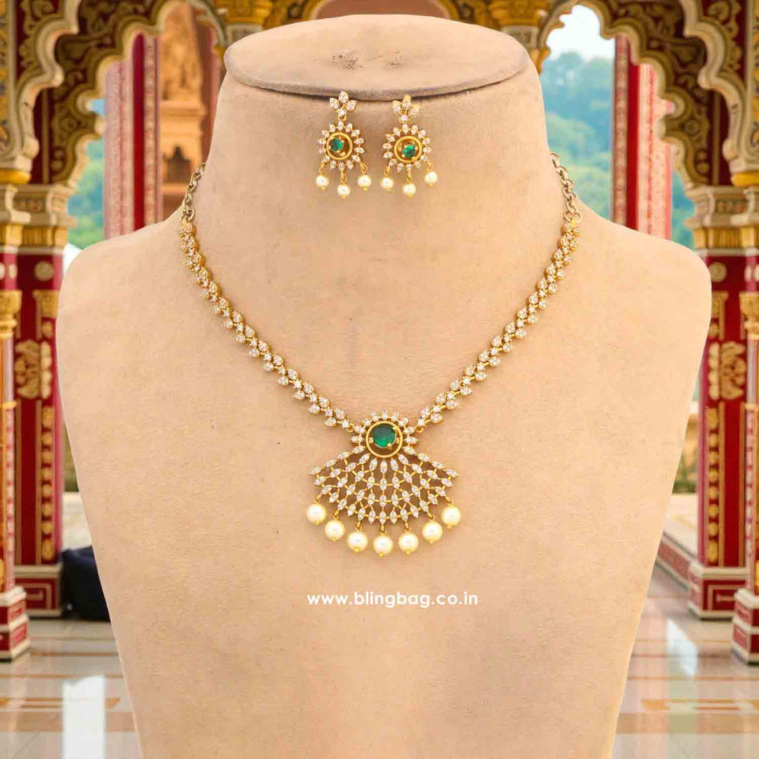 Multicolor Agnessa Victorian Jewellery Set - New Arrival