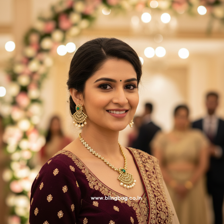 Multicolor Agnessa Victorian Jewellery Set - New Arrival