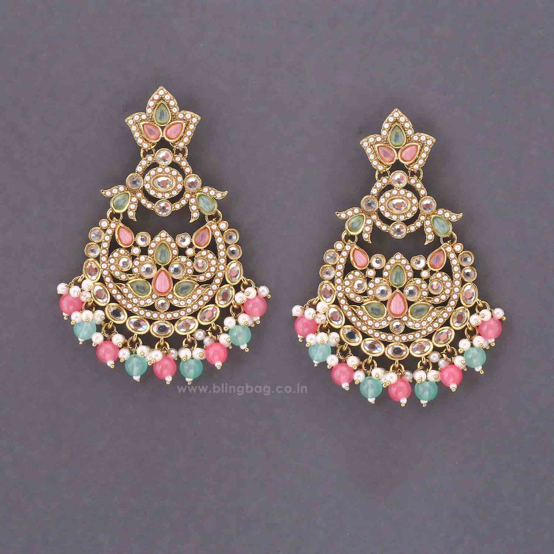 Multicolor Agrata Danglers