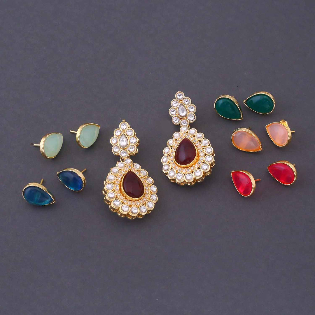 Multicolor Aiswarya Color Changeable Danglers