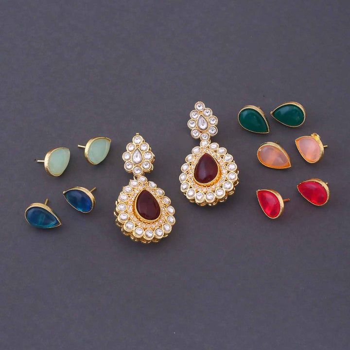 Multicolor Aiswarya Color Changeable Danglers