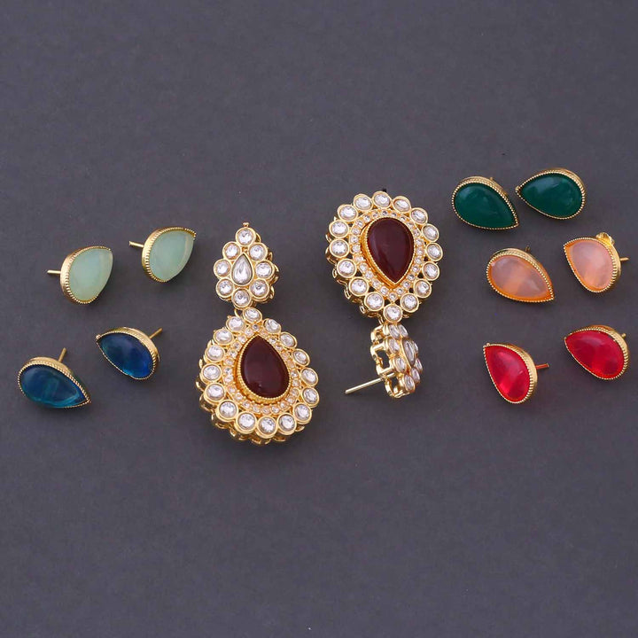 Multicolor Aiswarya Color Changeable Danglers