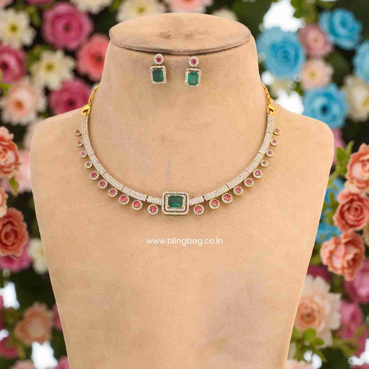 Multicolor Alicee Victorian Jewellery Set - New Arrival