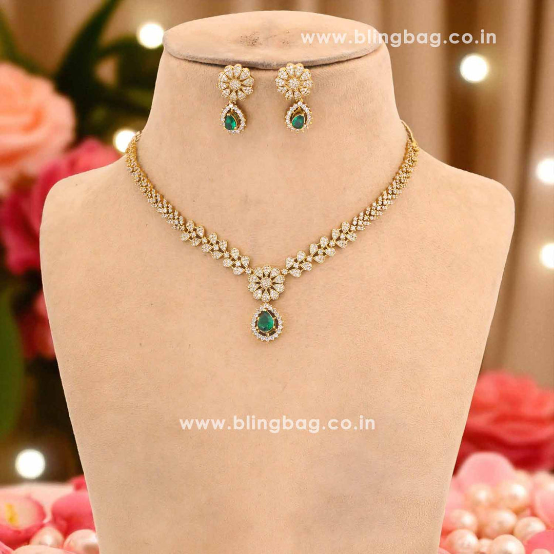 Multicolor Althea Victorian Jewellery Set - New Arrival