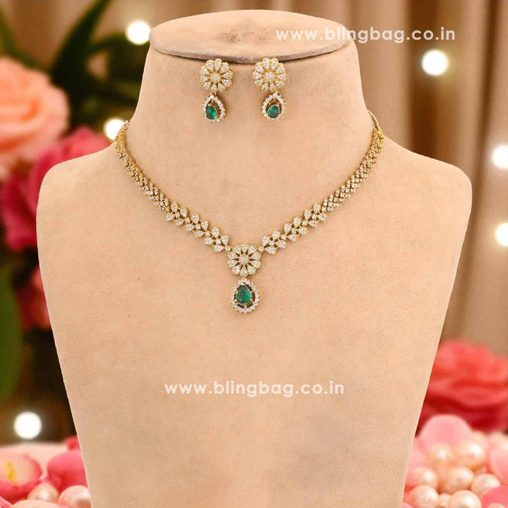 Multicolor Althea Victorian Jewellery Set - New Arrival