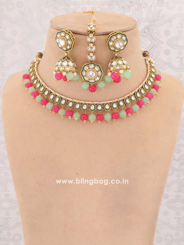 Multicolor Amala Jewellery Set