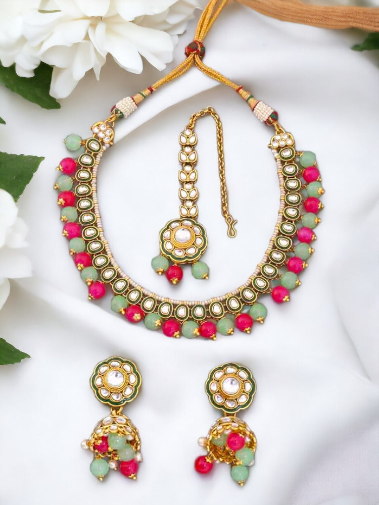 Multicolor Amala Jewellery Set
