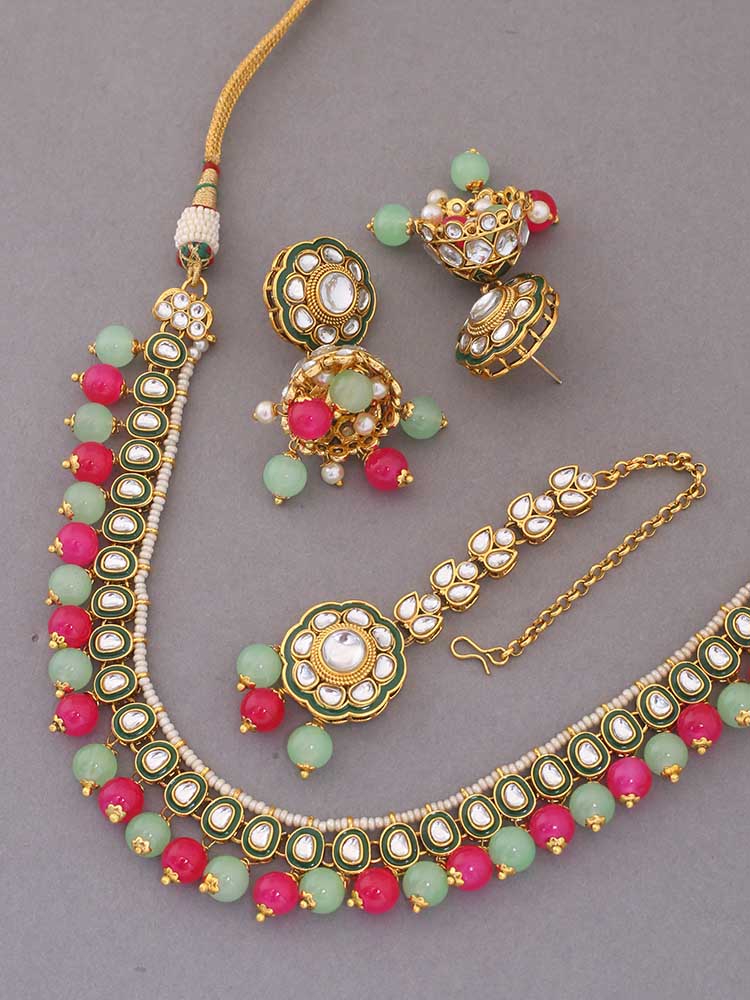 Multicolor Amala Jewellery Set